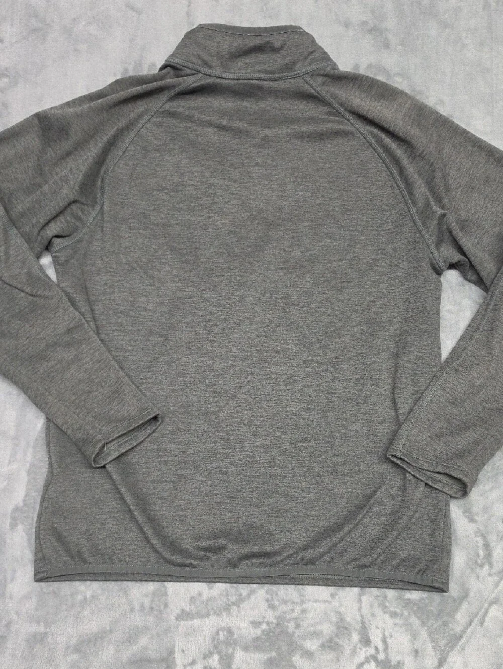 The North Face heather gray